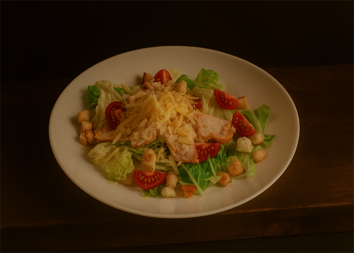 Салат Цезарь с курицей 1000650